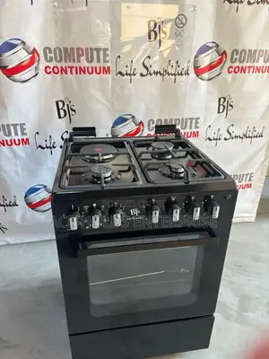 BJS Elite Series (Black) – Premium 60×60 Gas Cooker Electric Oven