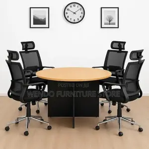 Office Table : W12 Boss Office 1.2m Round Conference Table,