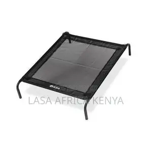 Lasa Elevated Large Pet Bed 38kg Max – Raised Breathable Off-Ground Co