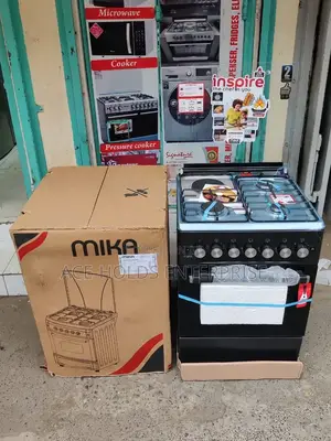 Mika Standing Cooker 3 Gas + 1 Electric, 58*58 - Mst58uf31e4bx
