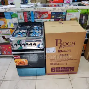 Roch Standing 3g,1e Gas Cooker (Turkey Premium) 50*55 - Electric Oven