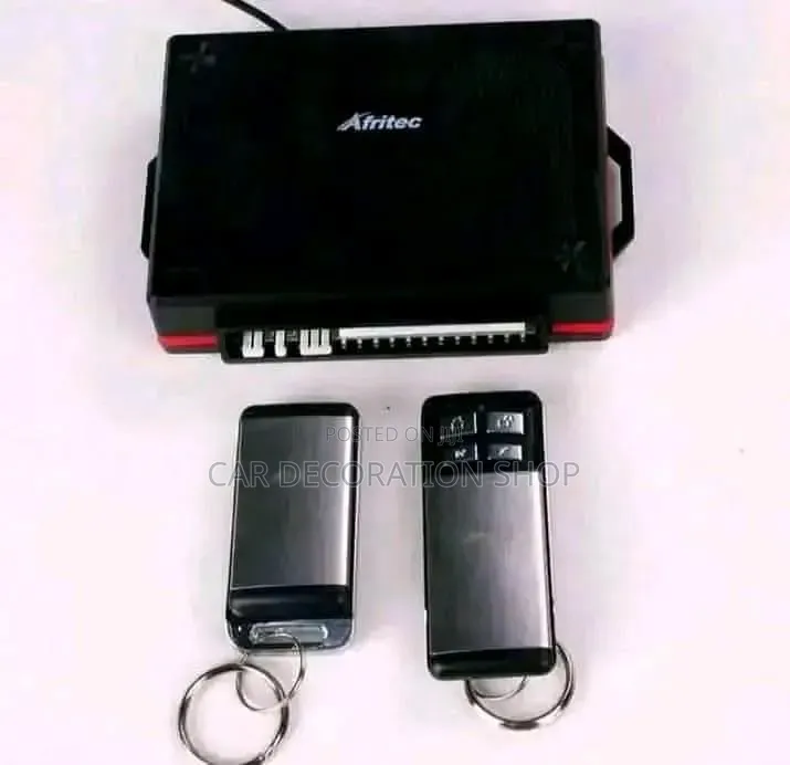 Afritech+ Universal Antitheft Brain Unit Alarm System Kit With Cutout