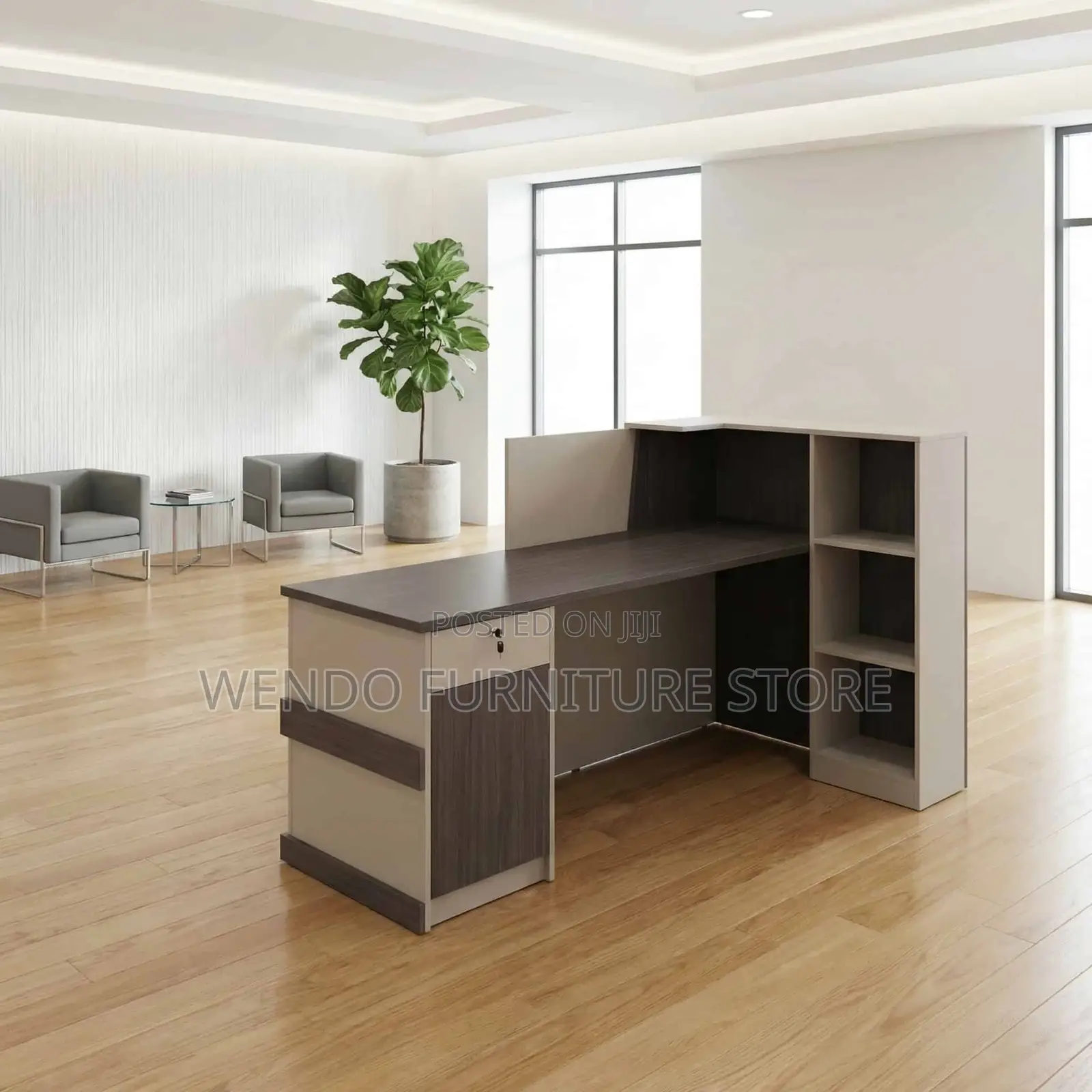 Office Desk : 1.8m Executive Office Reception Desk