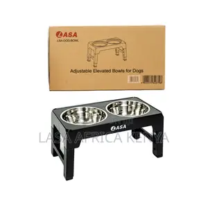 Lasa Elevated Dog Bowls - Adjustable Height For.