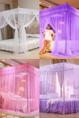 Value Pack 4-Stand Mosquito Net | Long-Lasting Washable Fabric