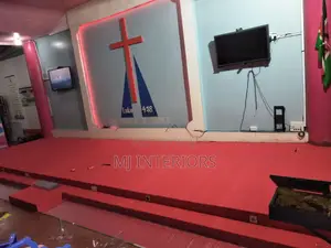 Red Delta Carpet for Church Altar Wall to Wall Flooring