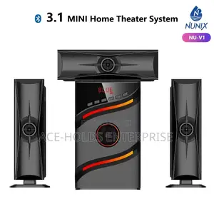 Nunix Nu-V1 3.1 Channel Multimedia Subwoofer System Mini Home Theatre