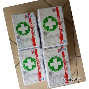 White First Aid Box