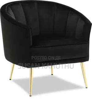 Black Splendid Parlour Seat