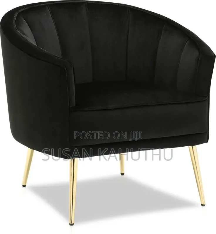 Black Splendid Parlour Seat