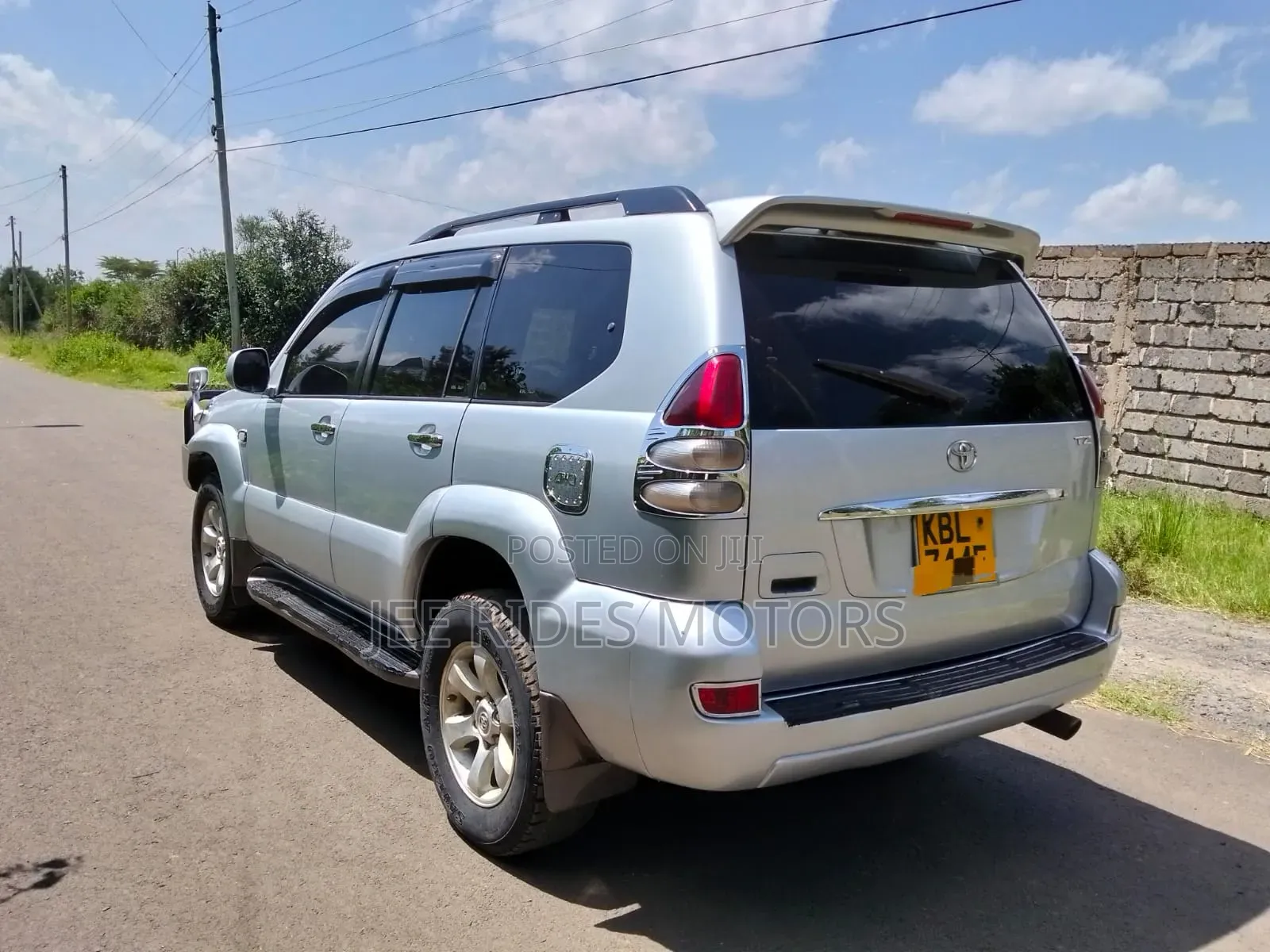 Toyota Land Cruiser Prado 3.4 5dr 2004 Silver