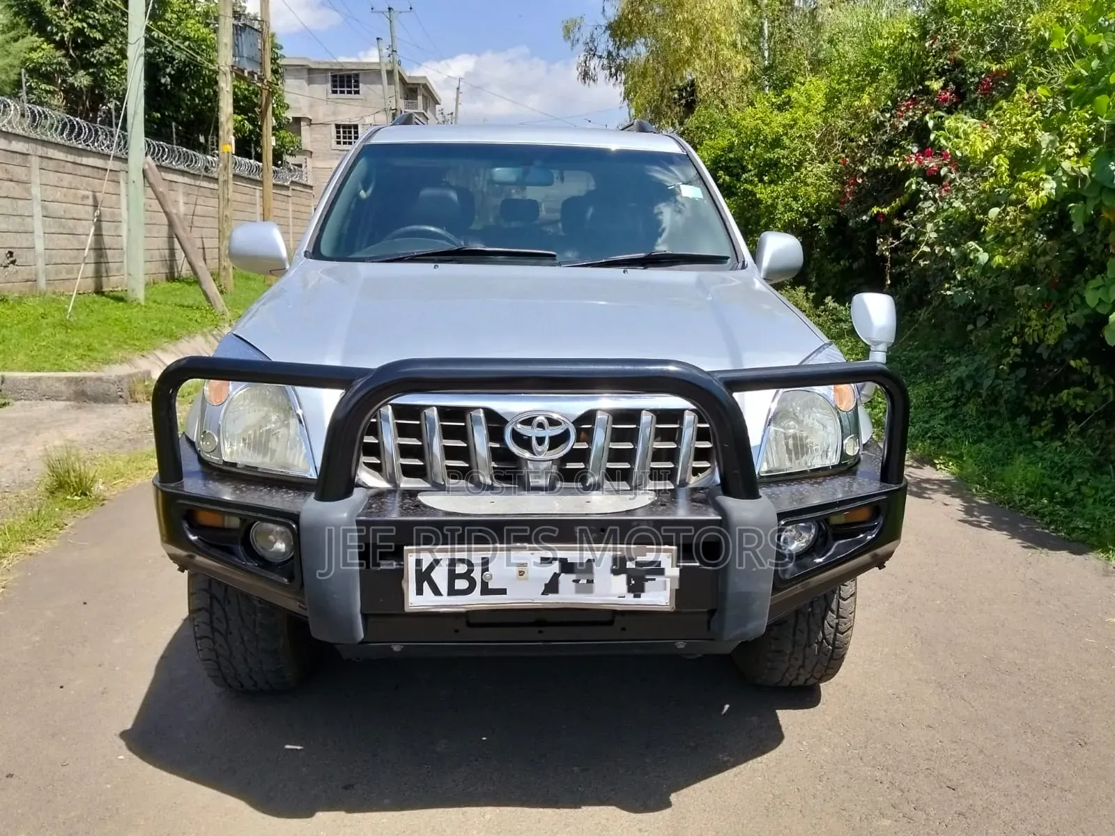 Toyota Land Cruiser Prado 3.4 5dr 2004 Silver