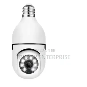 360 Degree Full Color Night Vision Wireless Bulb Lamp Camera 1080p
