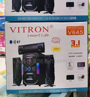 Vitron 3.1 Channel Woofer Speaker System - V645, V646, V641, V642