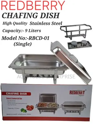 Single Redberry Chafing Dish
With Proper Deep Insert - 9 Litres