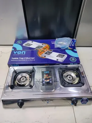 Von Table Top 2 Burner Stainless Table Top Cooker
