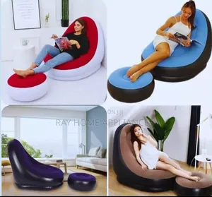 Inflatable Seat With Foot Rest