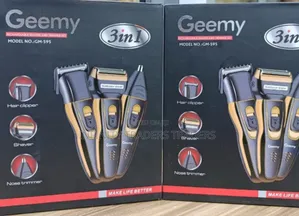 Geemy 3in1 Rechargeable Shaver and Trimmer Set