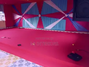 Red Delta Carpet for Vip Church Seating and Altars
