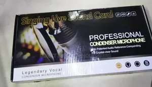 Bm800 Professional Condenser Microphone Studio Recording Kit