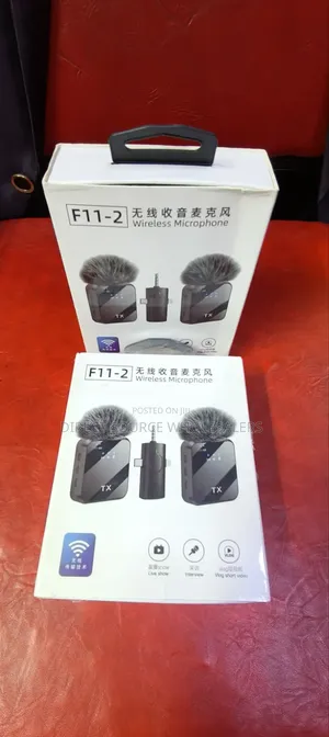 F11-2 Clip-on Wireless Mic for Youtube, Tiktok Podcasts