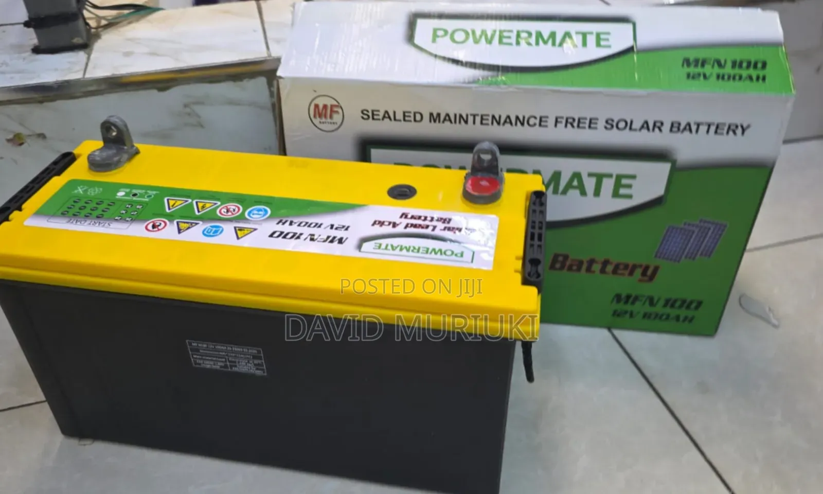 Powermate 100ah Battery