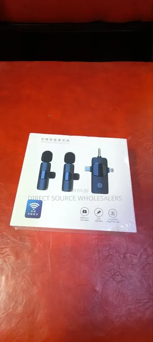  Rechargeable Wireless Lapel Microphone