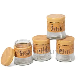 Glass Sugar Dish Jar