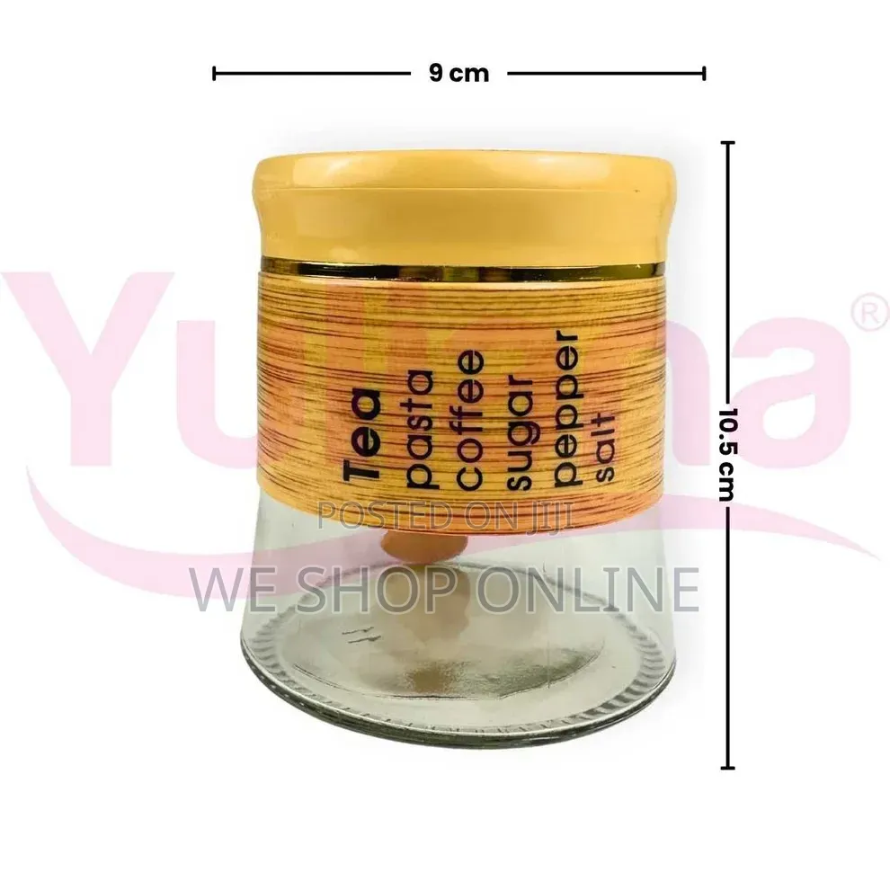 Glass Sugar Dish Jar