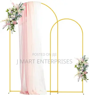 Backdrop Stand Set of 2 Birthday Baby Shower Garden Decoration
