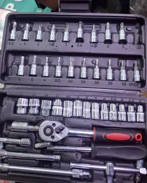 46 PCS Socket Wrench Tool Set – Heavy Duty Kit