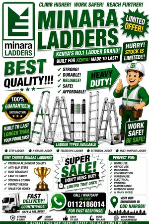 All Types of Ladders Available