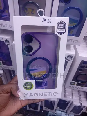 iPhone 16 Purple Unipha Magnetic Phone Case