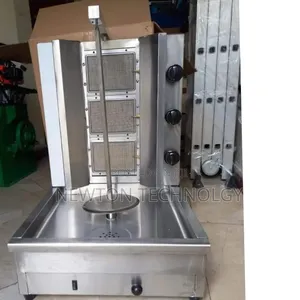 Commercial Shawarma 3 Gas Burner Machine