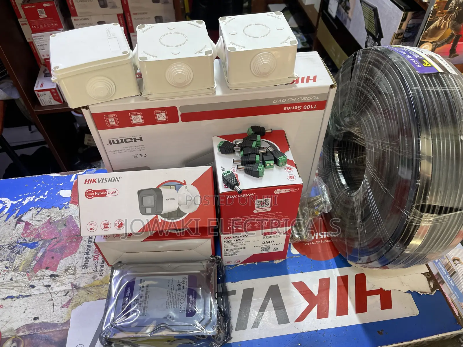 4ch Kit DVR Cameras