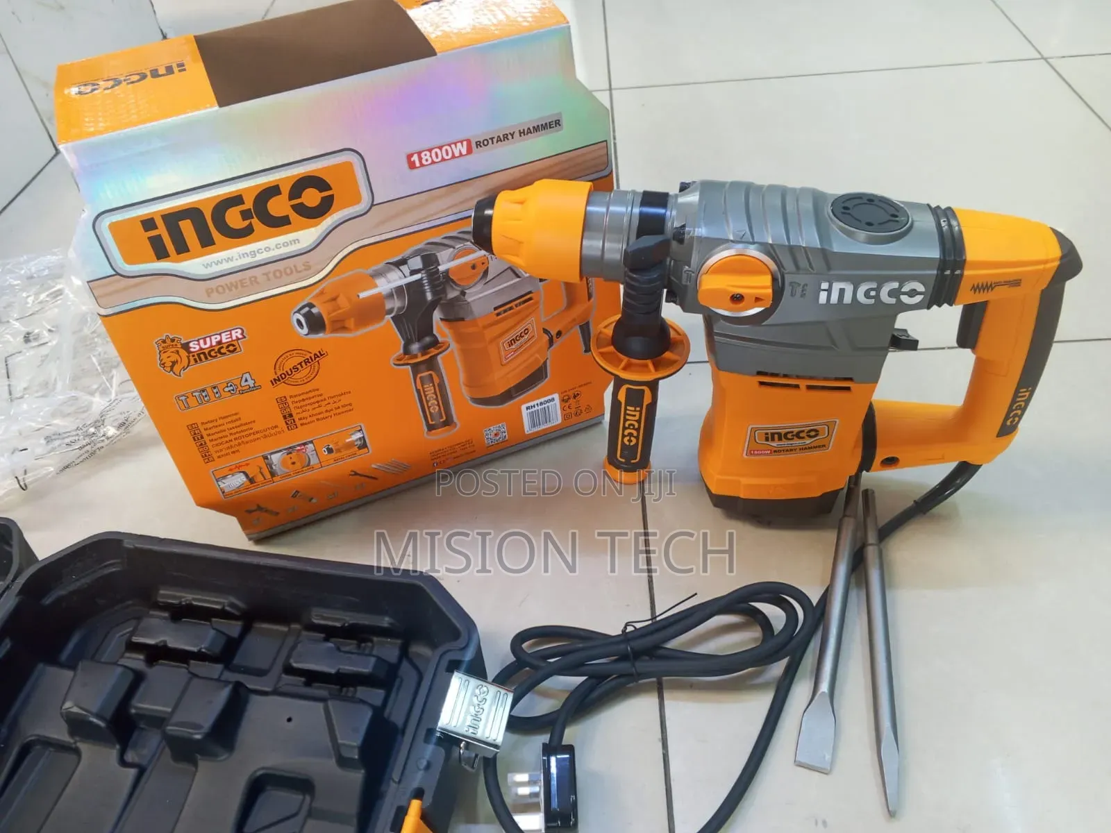 Ingco 1800watts Rotary Hammer