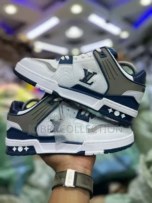 Louis Vuitton Trainer “ White Blue “
 Sneakers