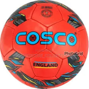 Cosco England Size 5 Soccer Ball in Red