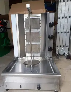 Commercial Shawarma 3 Gas Burner Machine