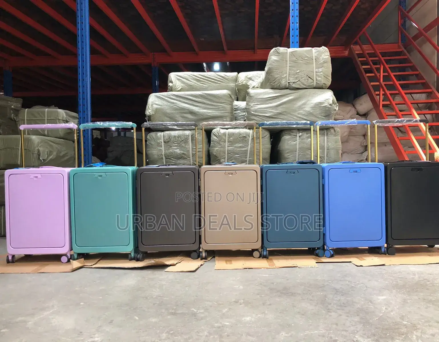 2-Piece Modern Hard-Shell Luggage Set