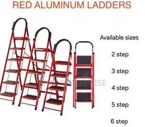 Red Step Ladders