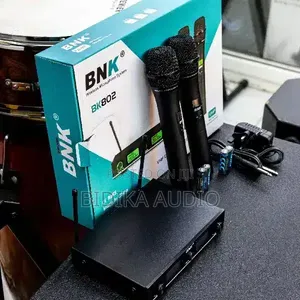 New BNK Bk802 Wireless Microphone System