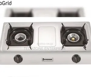 Ramtons Rg-518 2 Burner Stainless Table Top Gas Cooker 