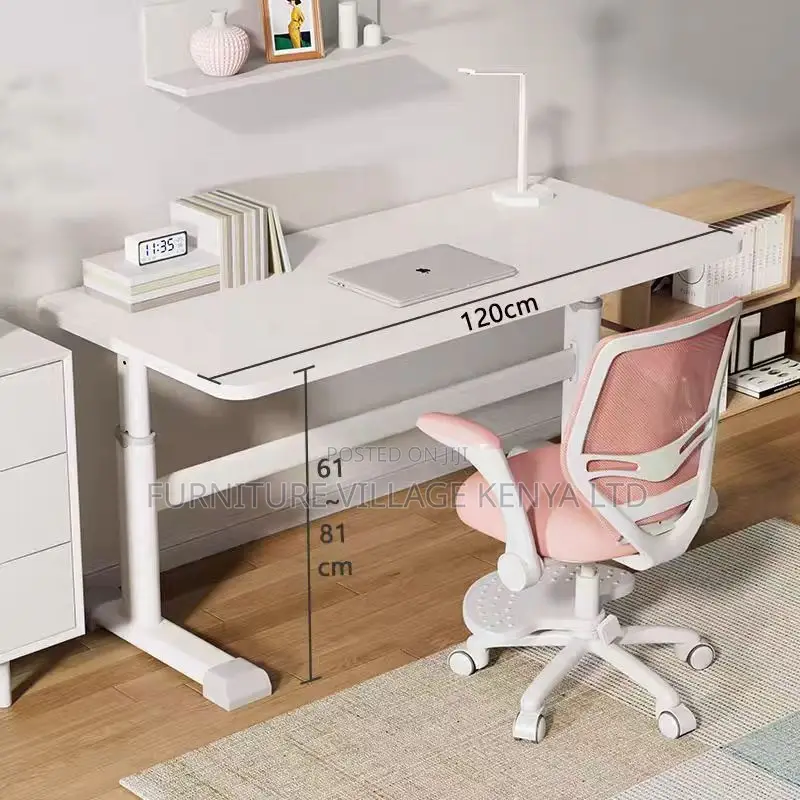 Modern Manual Adjustable White Training Table