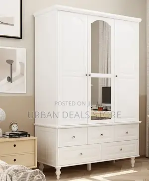 Modern Executive Assembled Wooden Wardrobe