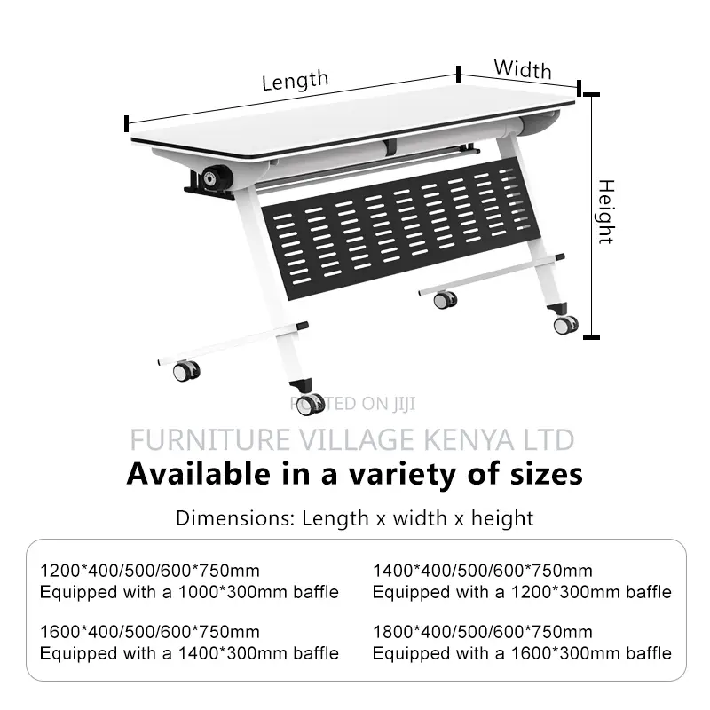 1200mm Home Office Folding Learning Desk