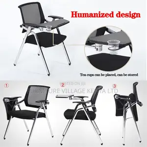 Foldable Stackable Mesh Home Office Training Chair