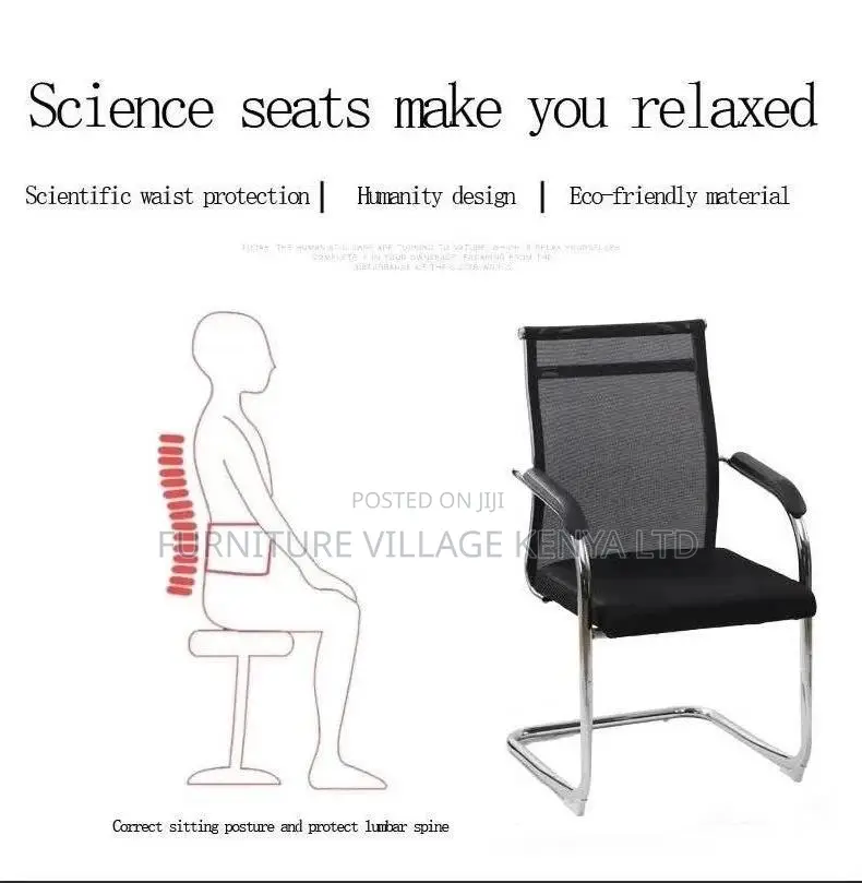 Ergonomic Bow-shaped Office Employee's.