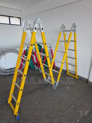 Heavy Duty Multi-Purpose Aluminium Fibre Foldable Ladder