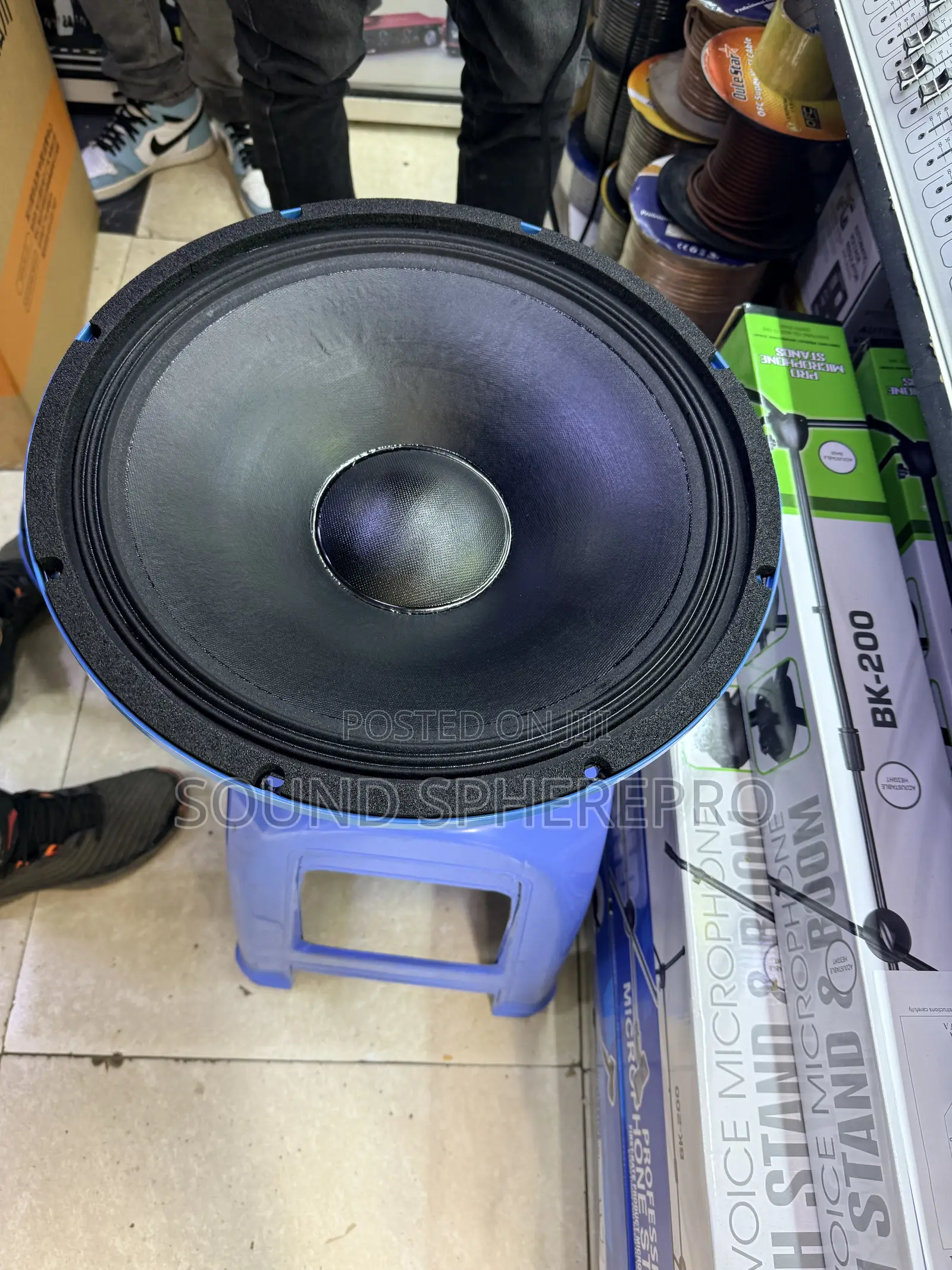 Derwel 15de76f 15 Inch Mid Range Speaker